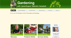 Desktop Screenshot of greenfingers.com.au